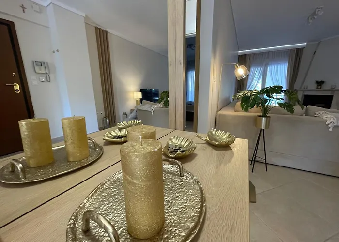 Апартаменты Fterna Family Perea - 2 Bedrooms, Balcony, Near & Airport Переа
