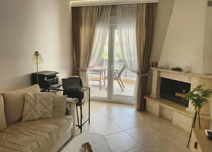 Daire Fterna Family Perea - 2 Bedrooms, Balcony, Near & Airport *