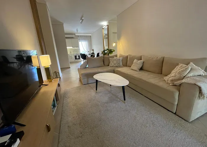 Fterna Family Perea - 2 Bedrooms, Balcony, Near & Airport Daire